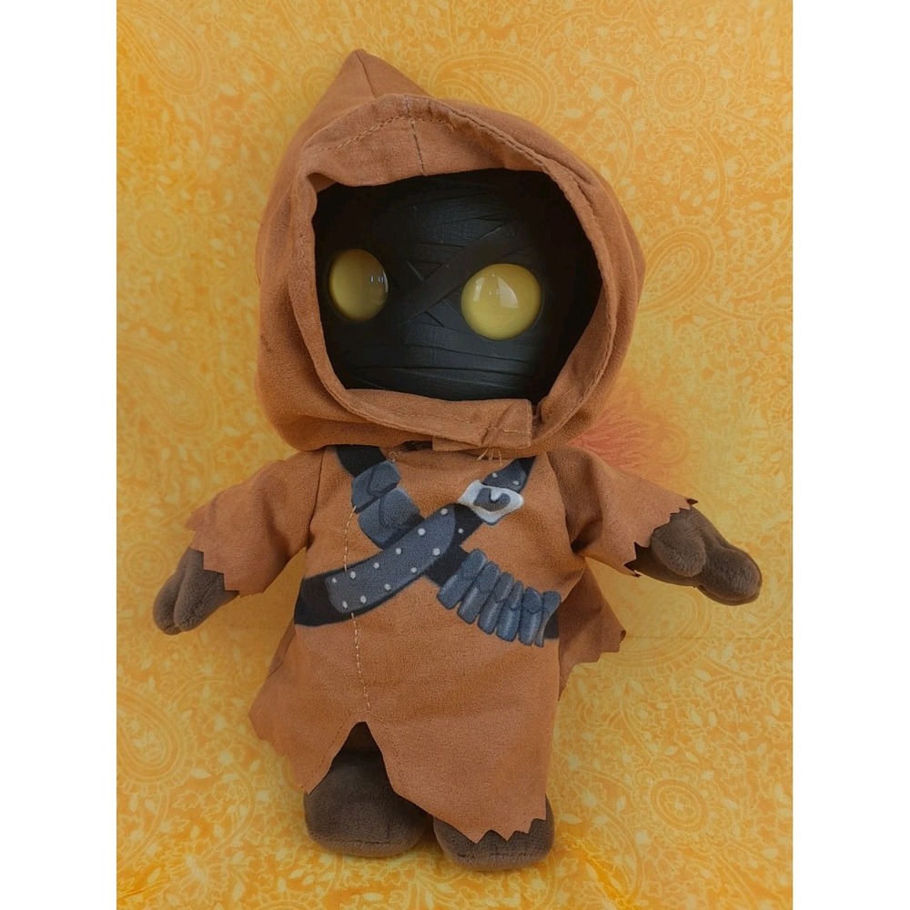 Star Wars  2021 Jawa 11" Plush With Plastic Head‎ Mattel